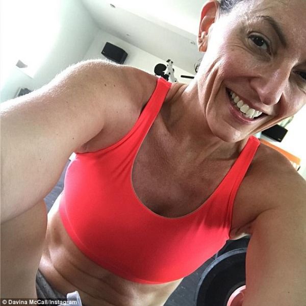 athletic selfie
