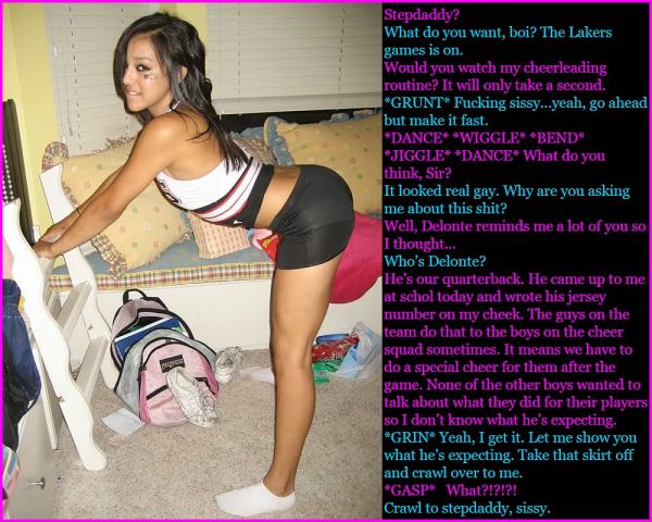 tg captions sissy forced to be