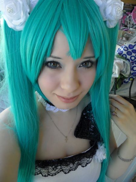 hatsune miku cantarella cosplay frozen