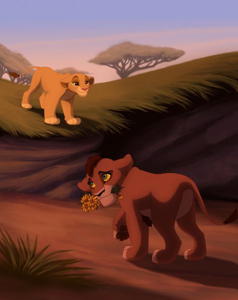 lion king simba and nala