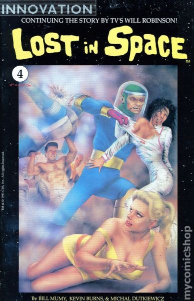 lost in space comic books by innovations