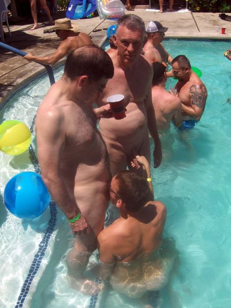 tumblr gay naked pool party