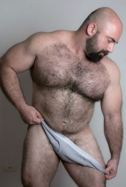 hairy chested gay men