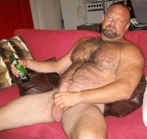 big hairy chested men