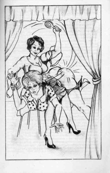 women spanking men cartoons