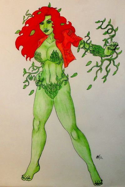 poison ivy from batman arkham city
