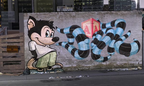 graffiti door open