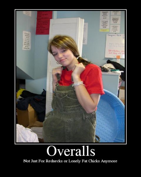farm girl wearing only overalls
