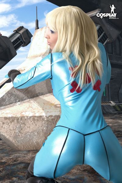 zero suit samus hot