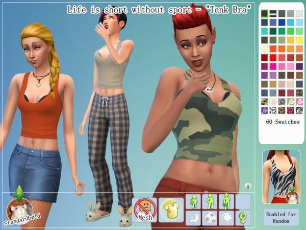 my family never wears clothes