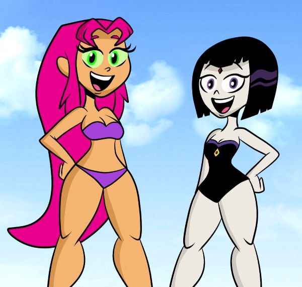 teen titans raven and starfire pregnant