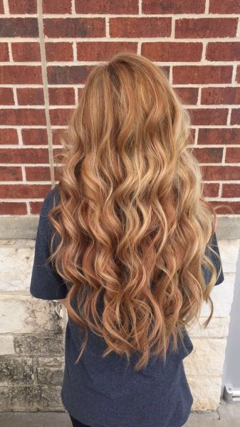 natural hair color strawberry blonde