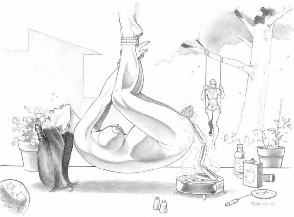 cheating wives sex pencil drawing