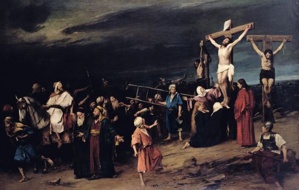 crucifixion art