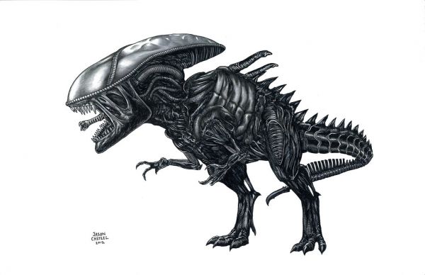 xenomorph godzilla