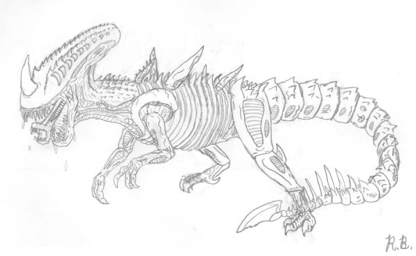xenomorph t rex