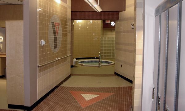 ymca shower boner