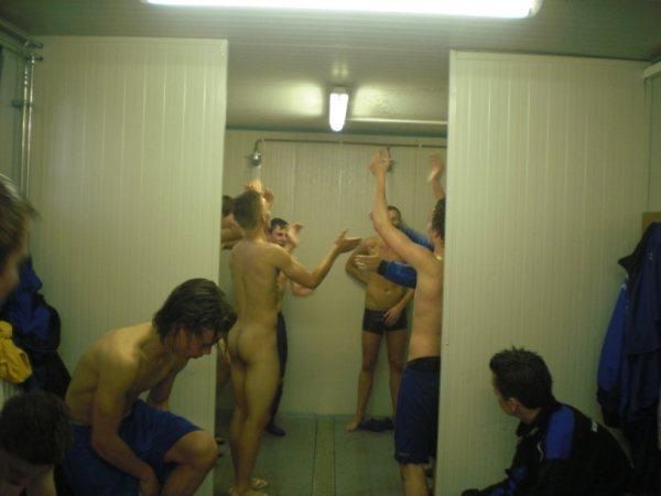 nfl shower room