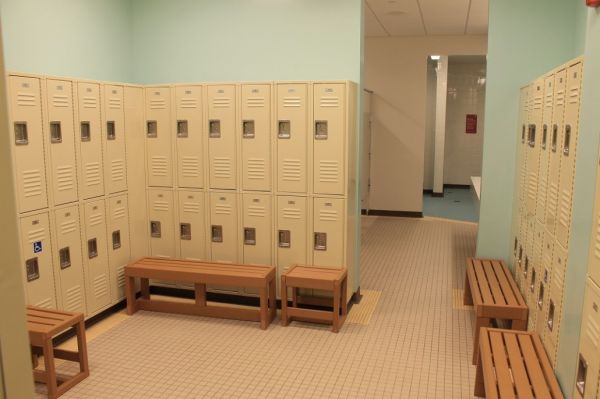 football shower room