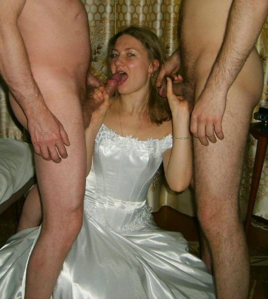 brides caught naked