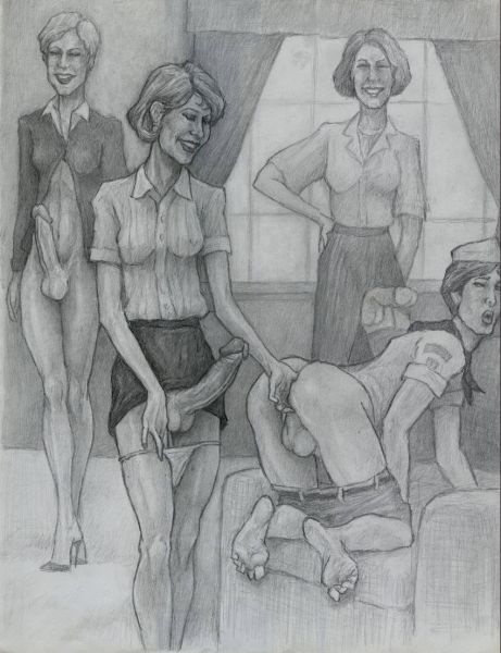 shemale erotica drawings
