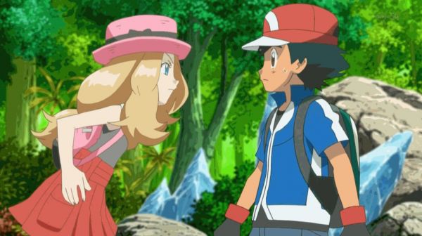 pokemon cards ash and serena