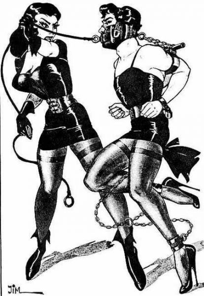 femdom bdsm cartoons