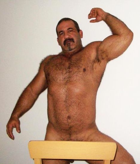 big hairy daddy bear men