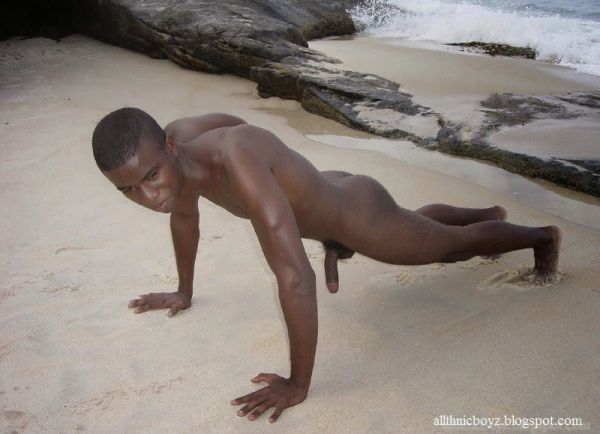 black gay nude beach