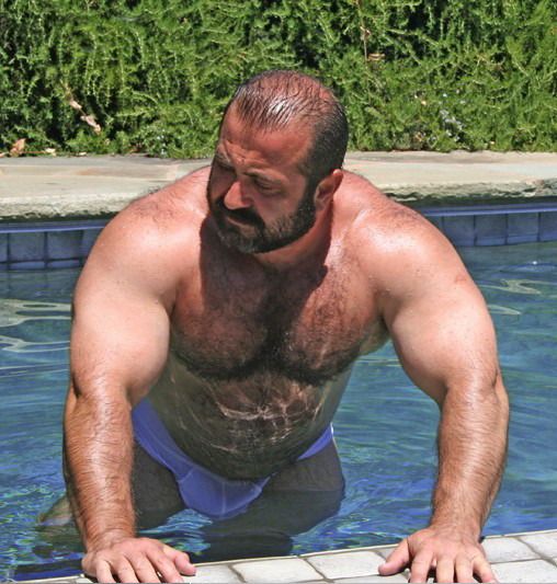 hairy muscle dad