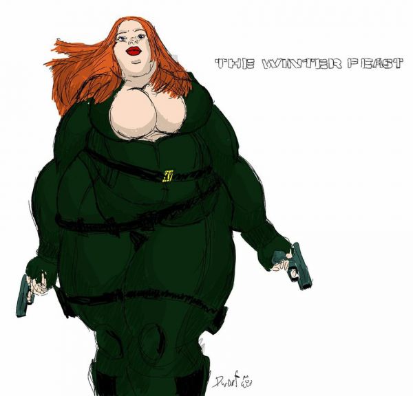 fat raven from teen titans