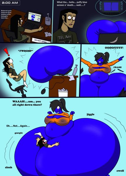 blueberry girl inflation comic 2