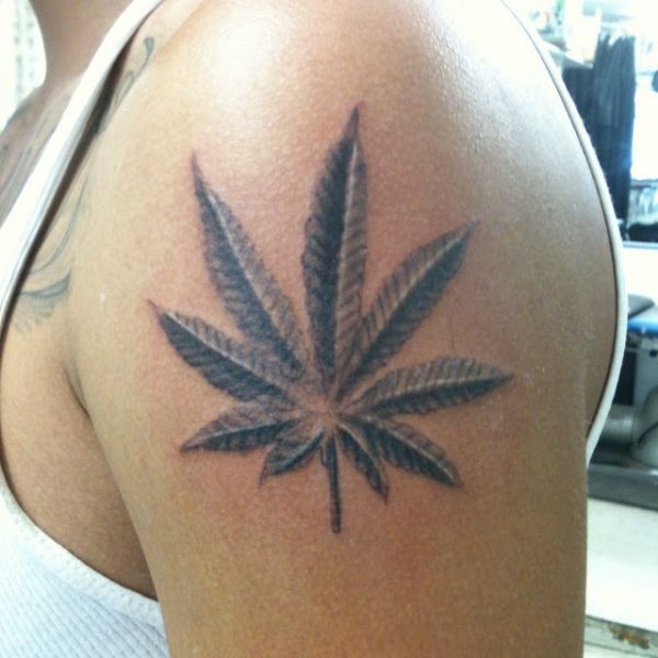 marijuana tattoos for girls