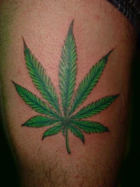 marijuana tattoos