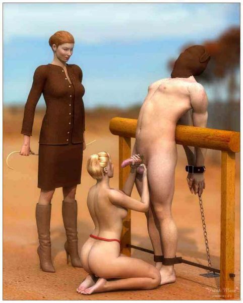 eunuch femdom slave captions
