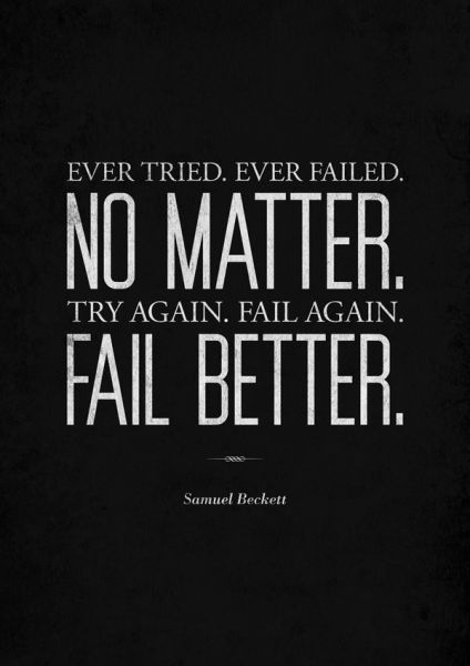 fail better samuel beckett