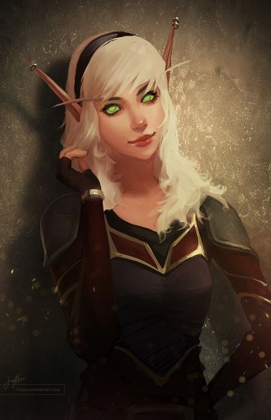 fantasy female elf