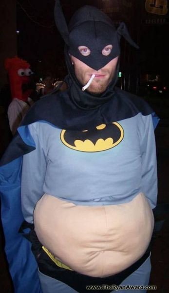 fat batman cosplay