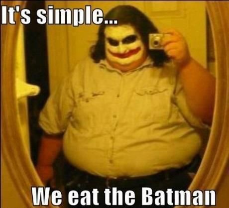 fat batman meme