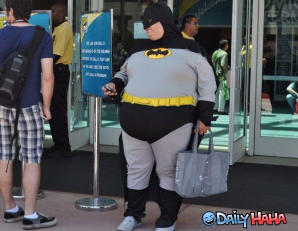 fat funny batman joker