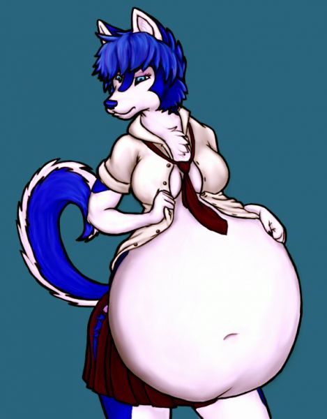 gay furry wolf vore belly