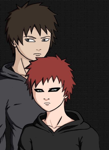 kankuro x gaara