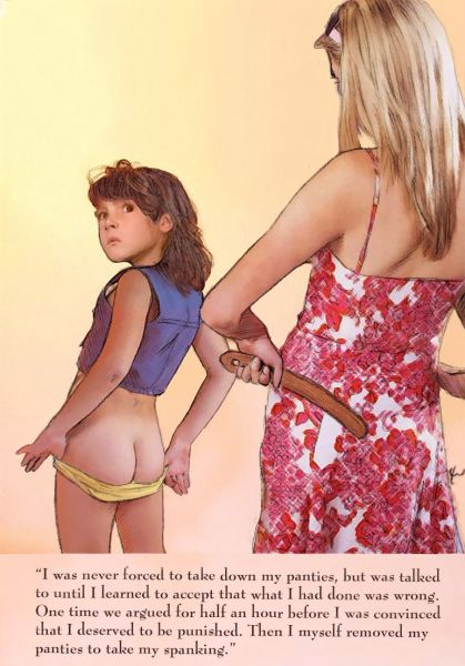 girl spanks underwear