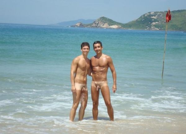 nude beach house