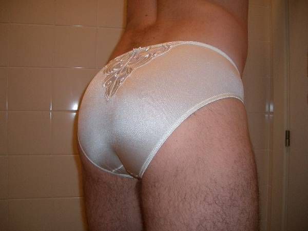 husband wearing panties