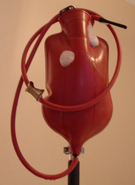 enema nurse gives bulb enema