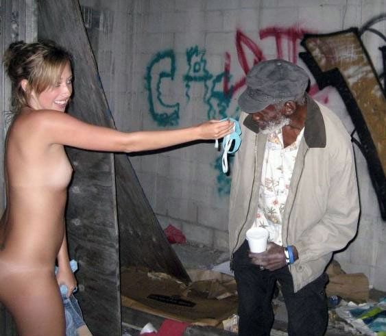 homeless girls fucking for cash