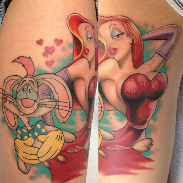 jessica rabbitt motorcycle tattoos