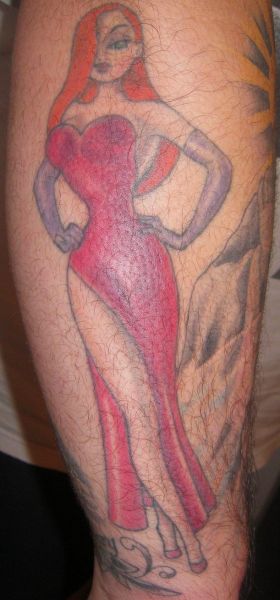 mermaid tattoos jessica rabbit