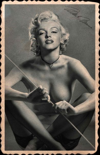marilyn monroe long hair
